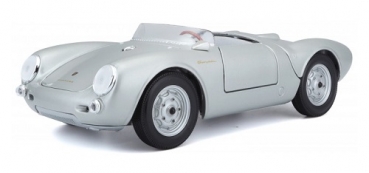 31843 Porsche 550 A Spyder 1950 Silver 1:18